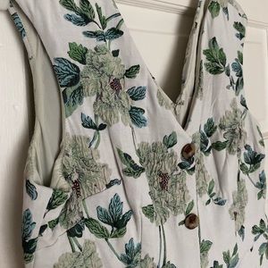 Gal Meets Glam floral green dress